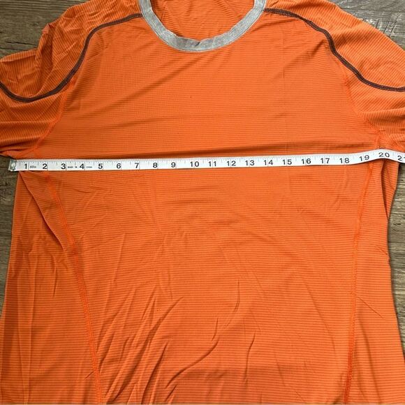 Lululemon LS Burnt Orange Athleisure Top in Size XL Tall - Picture 3 of 7